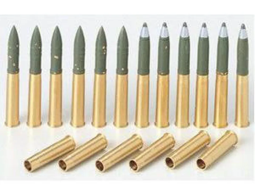 Tamiya 1/35 M4 Sherman 75mm Brass Projectiles