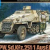 Tamiya 1/48 Mtl.SPW. Sd.kfz.251/1 Ausf.D Half-track
