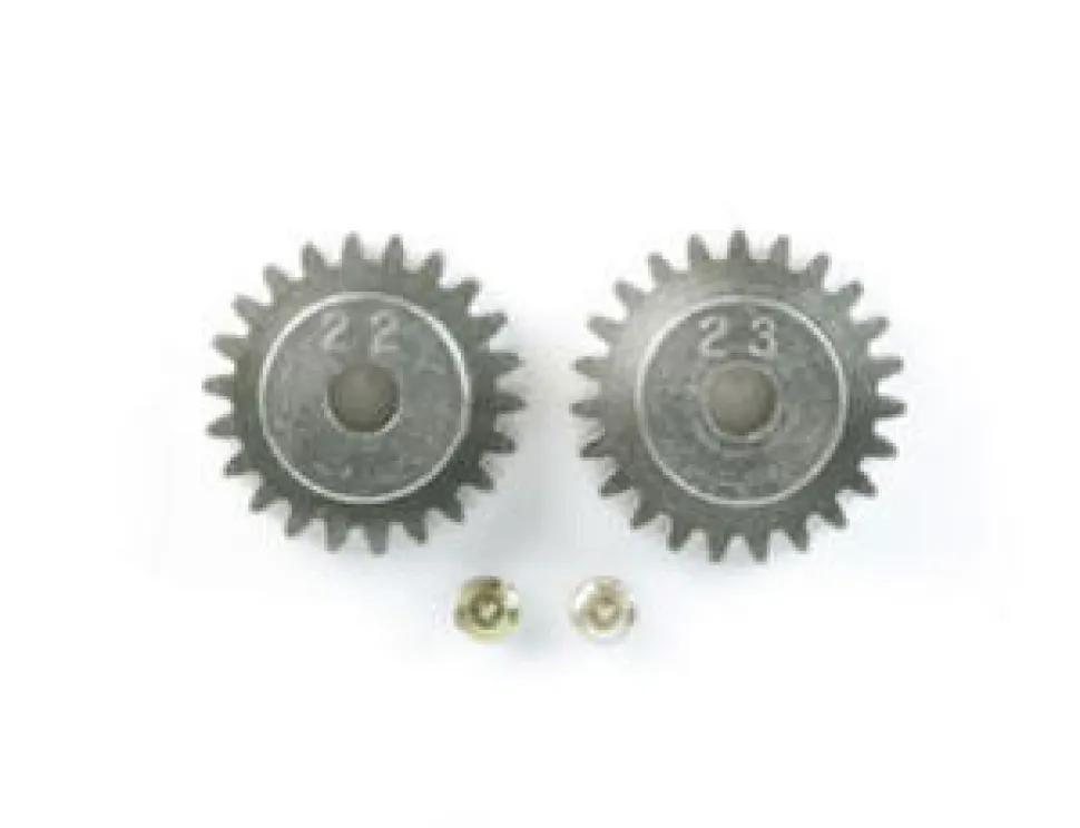 Tamiya Pinion Gear Set 22T/23T RC Spare Part