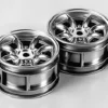 Tamiya Plated Wheels (2pcs) for Mini Cooper