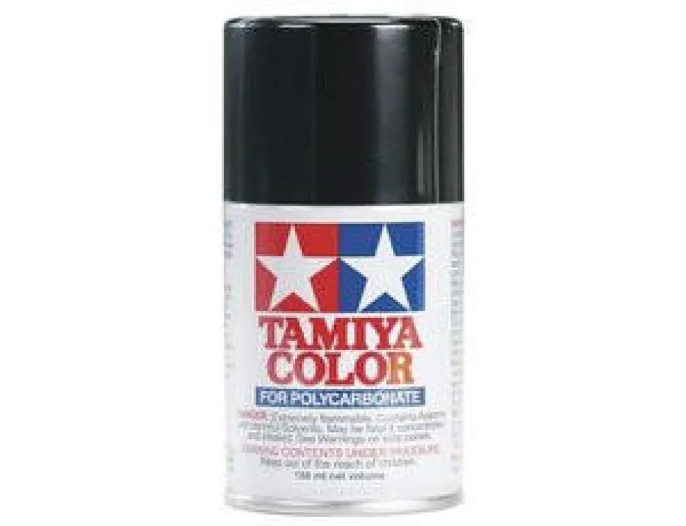 Tamiya PS-5 Black Polycarbonate Spray Paint