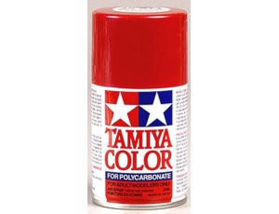 Tamiya PS-15 Metallic Red Polycarbonate Spray Paint