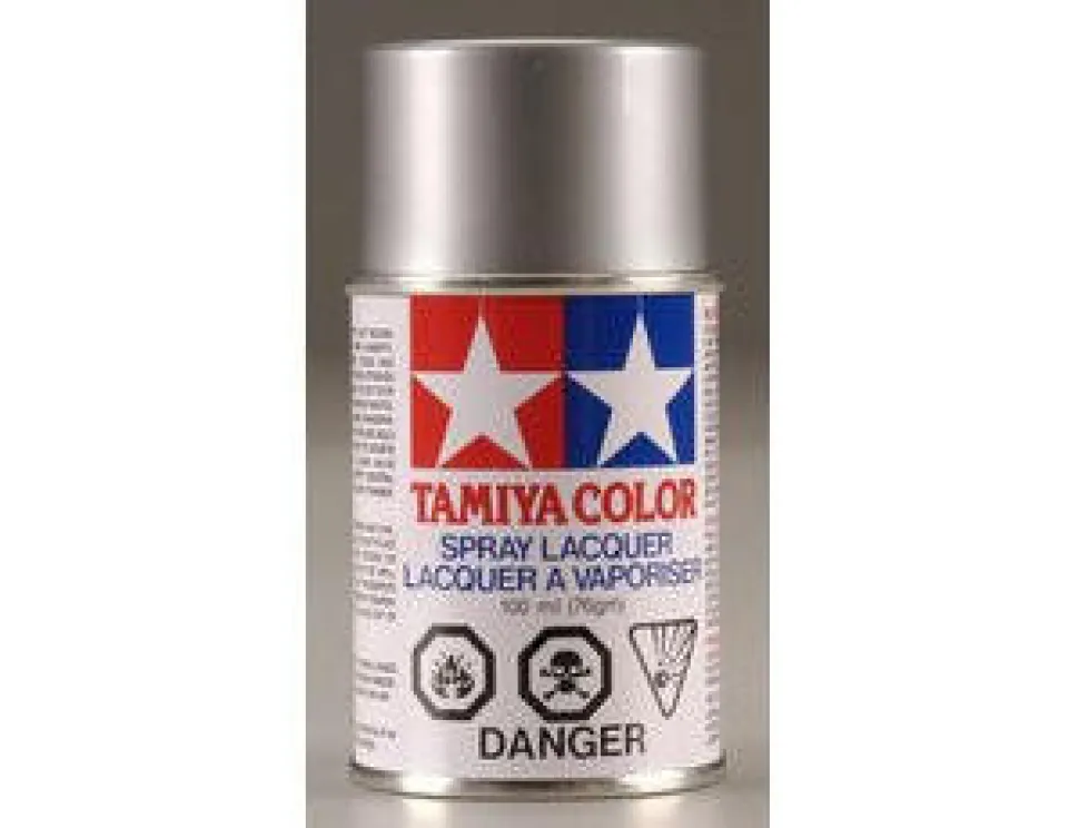 Tamiya PS-12 Silver Polycarbonate Spray Paint