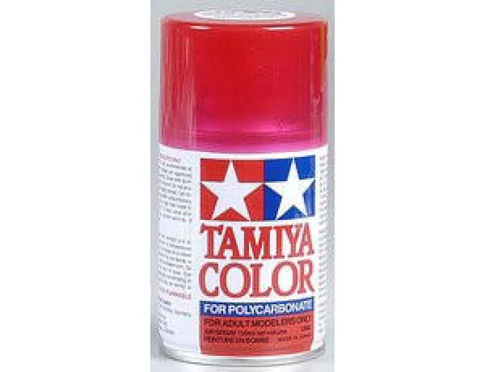 Tamiya PS-37 Translucent Red Polycarbonate Spray Paint