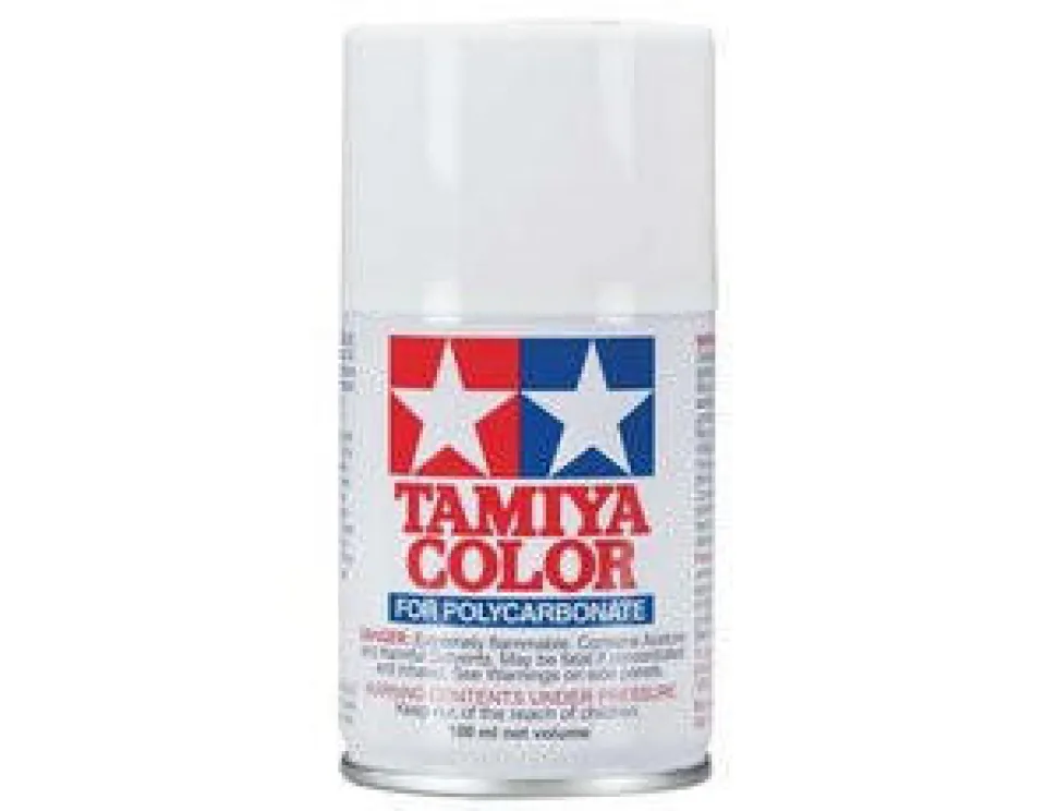 Tamiya PS-1 White Polycarbonate Spray Paint