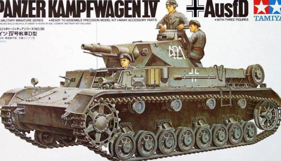 Tamiya 1/35 Pz.Kpfw.IV Ausf.D Panzer IV