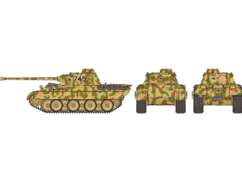 Tamiya 1/35 Pz.Kpfw.V Ausf.D Panther
