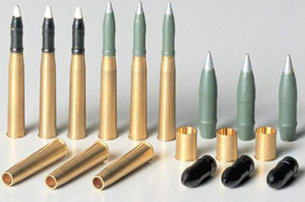 Tamiya 1/35 Sturmgeschutz III Brass Projectiles