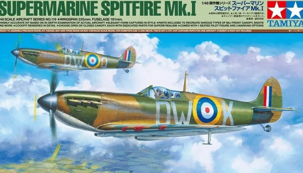 Tamiya 1/48 Supermarine Spitfire Mk.I