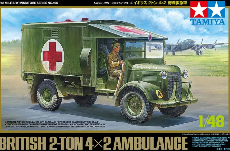 Tamiya 1/48 2 ton 4x2 Ambulance Model Kit