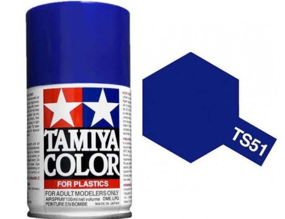 Tamiya TS-51 Gloss Racing Blue Acrylic Spray Paint