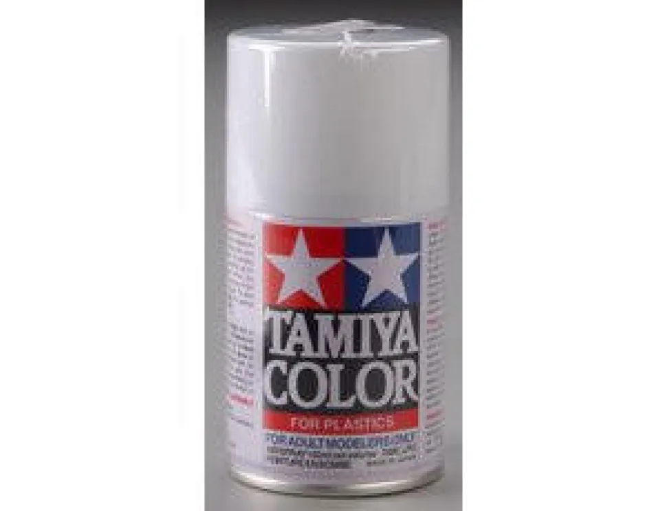 Tamiya TS-27 Matt White Acrylic Spray Paint