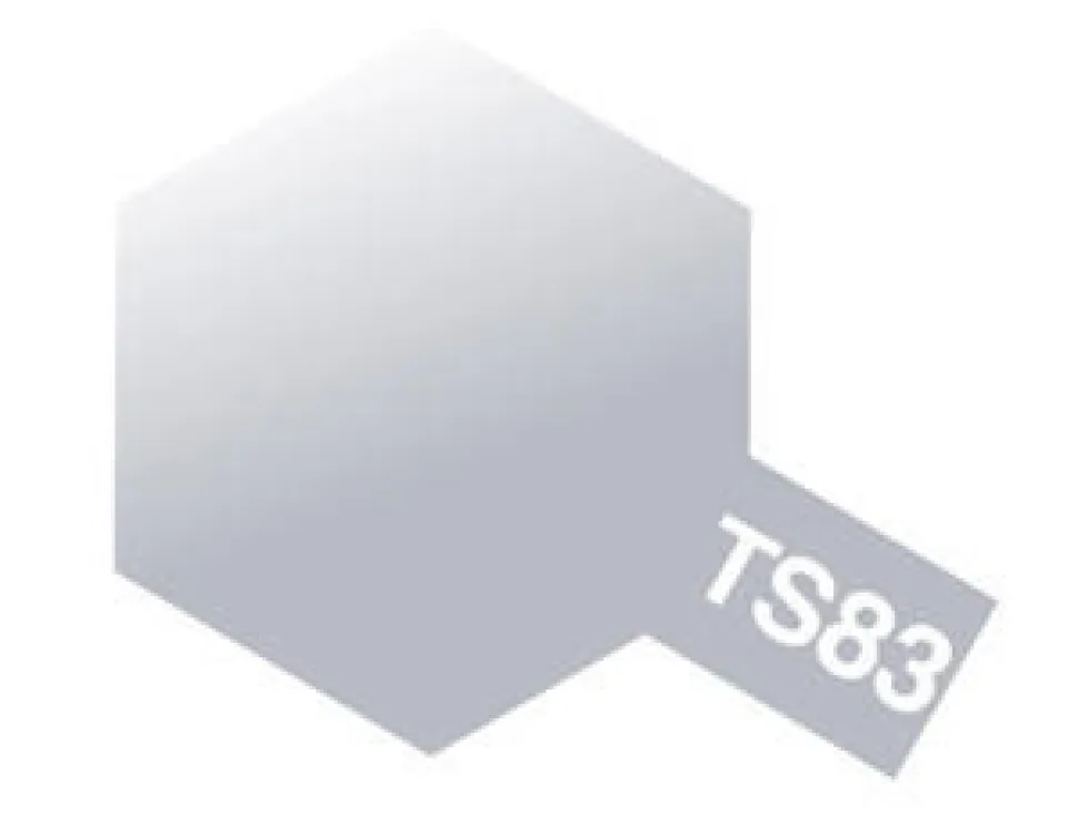 Tamiya TS-83 Silver Metallic Acrylic Spray Paint