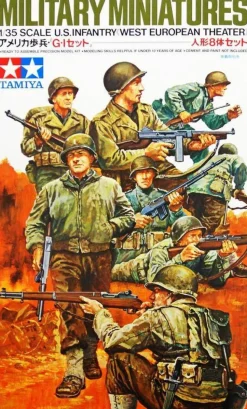 Tamiya 1/35 US Army Infantry European Theatre