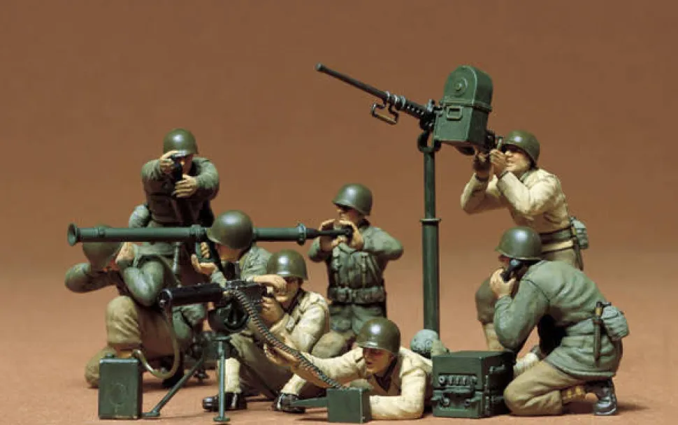Tamiya 1/35 US Mortar Team