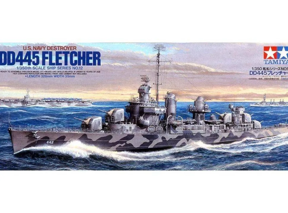 Tamiya 1/350 USS Fletcher DD-445