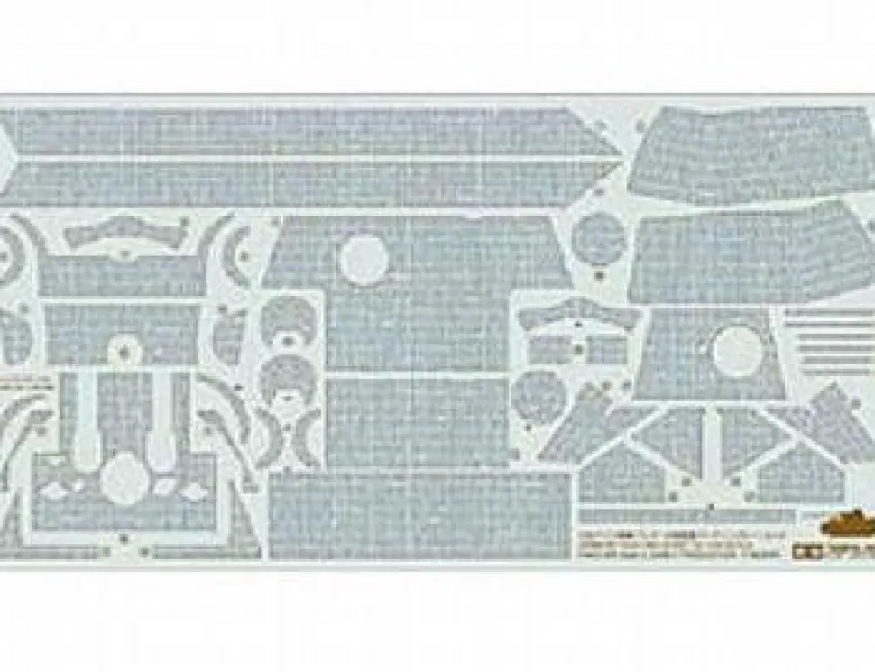 Tamiya 1/35 Zimmerit Coating Sheet Panther Ausf.G Early