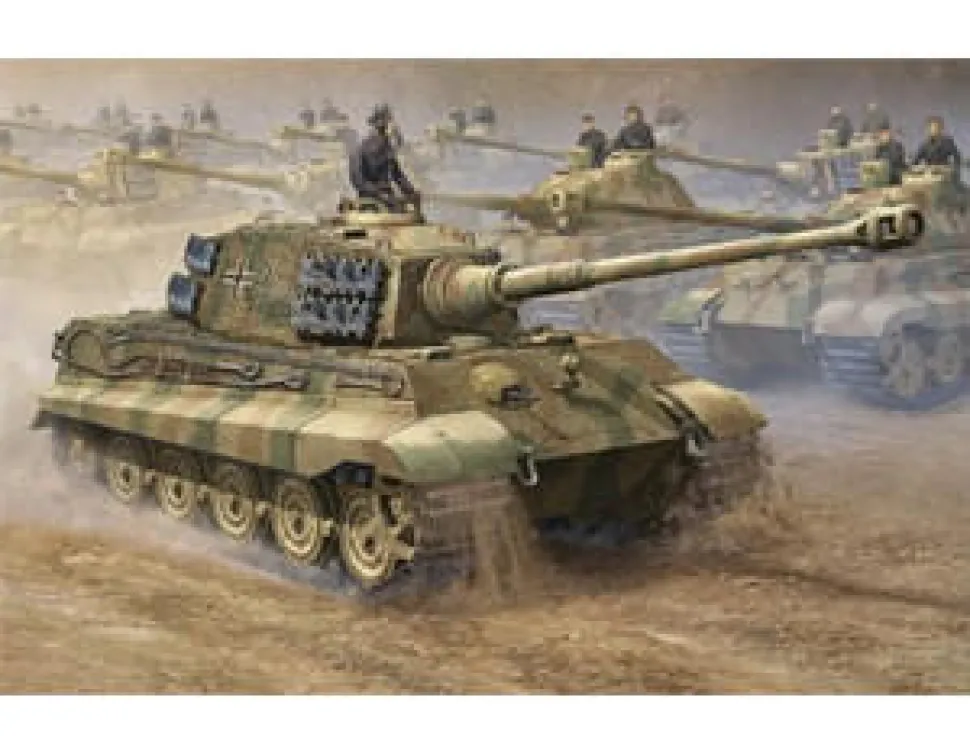 Trumpeter 1/16 Sd.Kfz.182 King Tiger Henschel & Porsche Turret