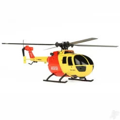 Twister BO-105 Scale 250 Flybarless Helicopter with 6-Axiz Stabilisation and altitude Hold (Yellow/Red)