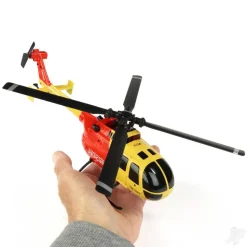 Twister BO-105 Scale 250 Flybarless Helicopter with 6-Axiz Stabilisation and altitude Hold (Yellow/Red)
