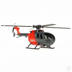 Twister BO-105 Scale 250 Flybarless Helicopter with 6-Axiz Stabilisation and altitude Hold (Grey/Red)