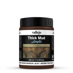 Vallejo Acrylic Weathering Effects 200ml Brown Thick Mud