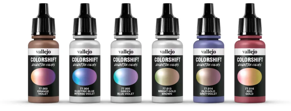 Vallejo Eccentric Colour Set - The Shifters - Space Dust