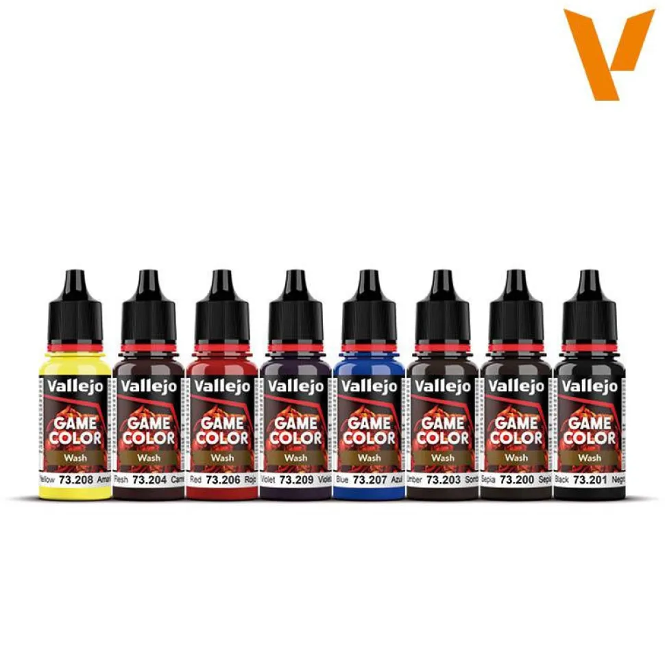 Vallejo Game Color Set - Game Color Washes
