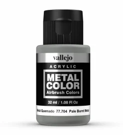 Vallejo Metal Color 704 32ml Pale Burnt Metal Acrylic Paint