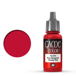 Vallejo 17ml Game Color 010 Blood Red