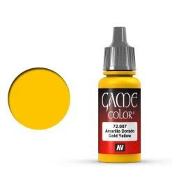 Vallejo 17ml Game Color 007 Gold Yellow