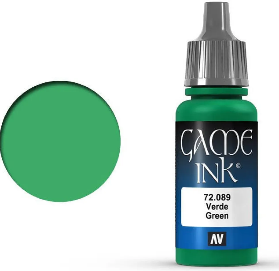 Vallejo 17ml Game Color Ink Green