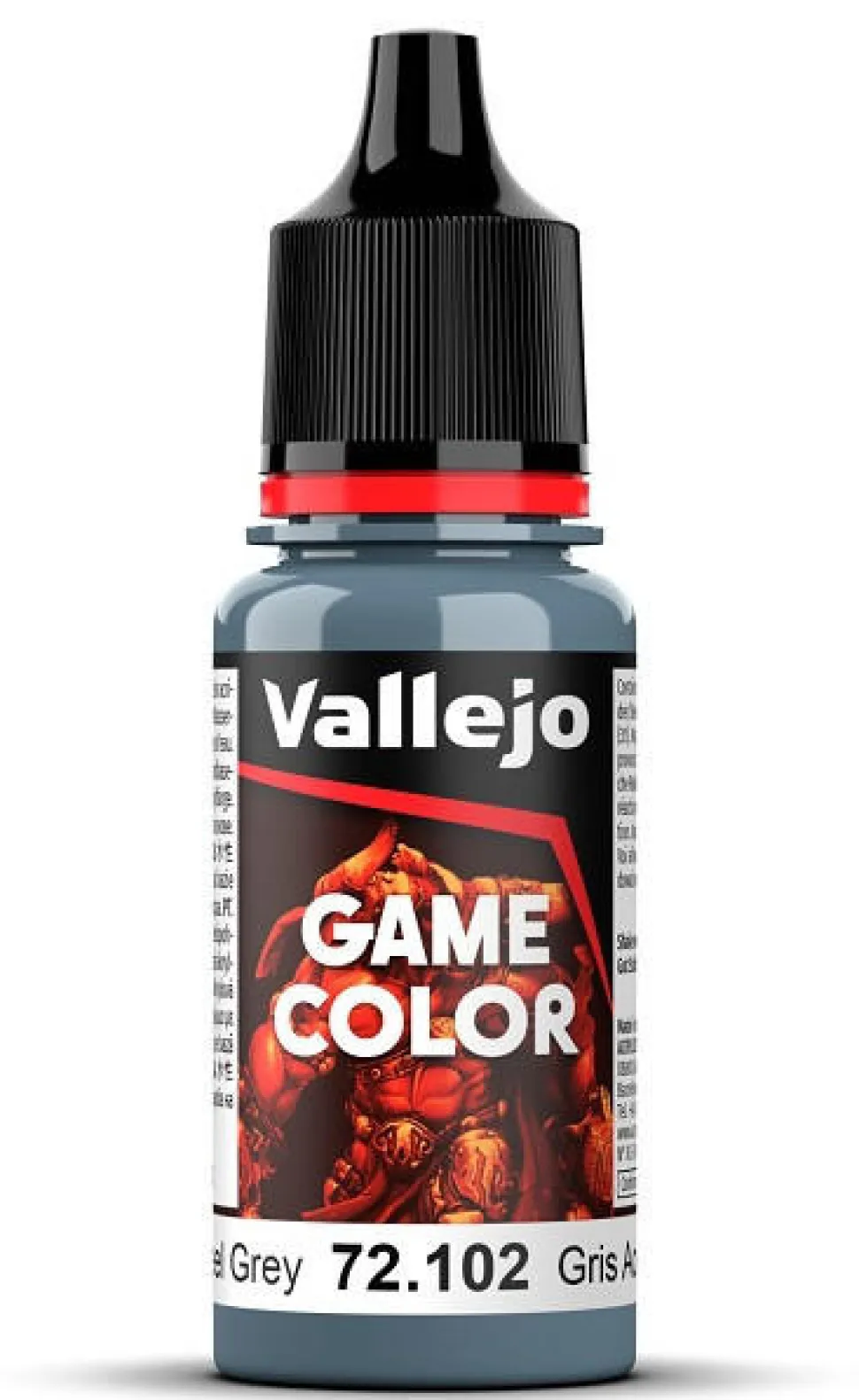 Vallejo 17ml Game Color 102 Steel Grey