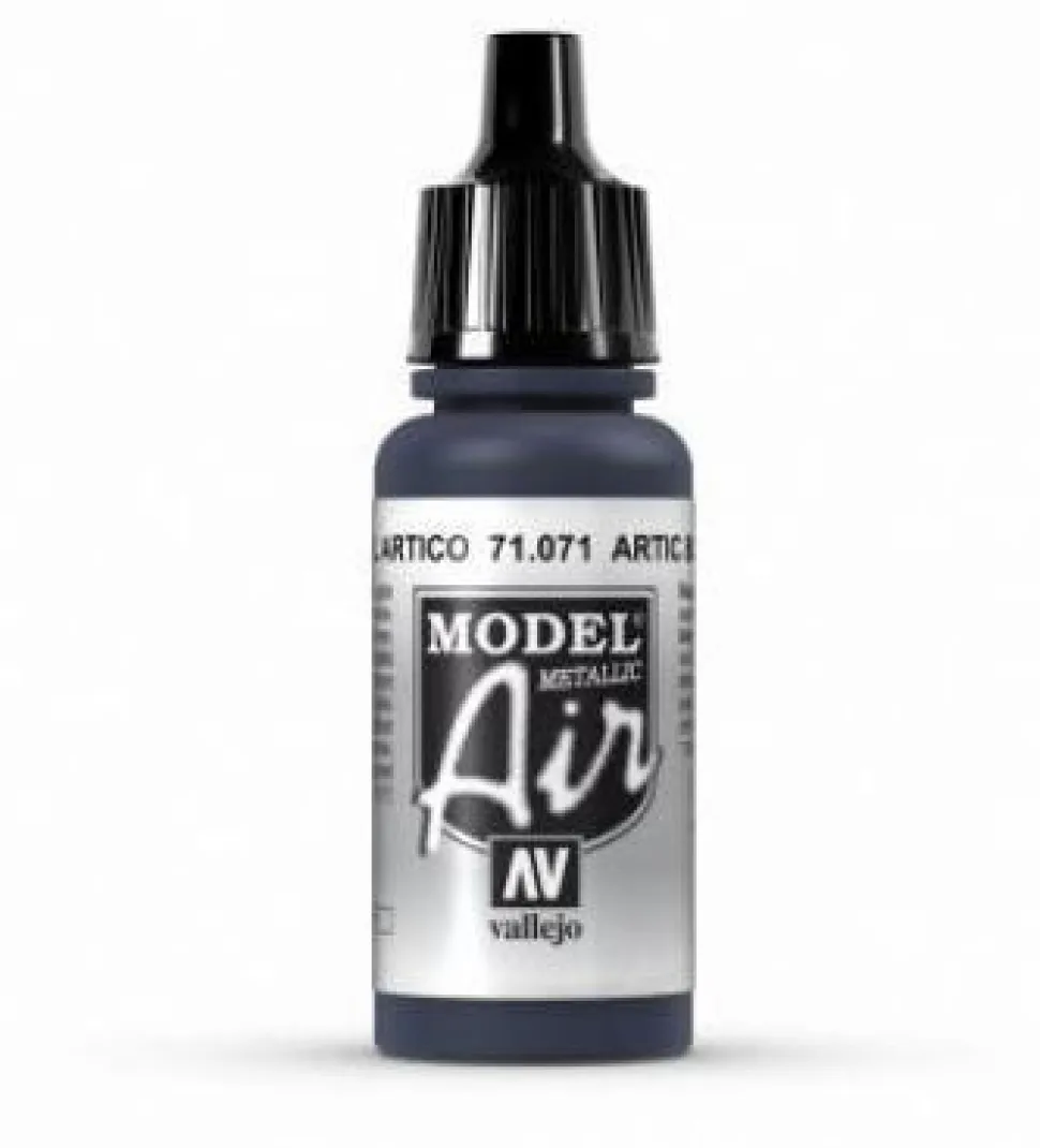 Vallejo Model Air 071 17ml Arctic Blue Metallic Acrylic