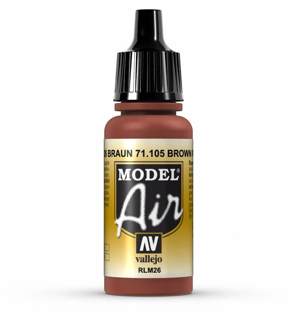 Vallejo Model Air 105 17ml Brown (RLM 26) Matt Acrylic