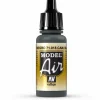 Vallejo Model Air 018 17ml Camouflage Black Green Matt Acrylic
