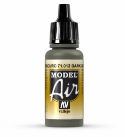 Vallejo Model Air 012 17ml Dark Green Matt Acrylic