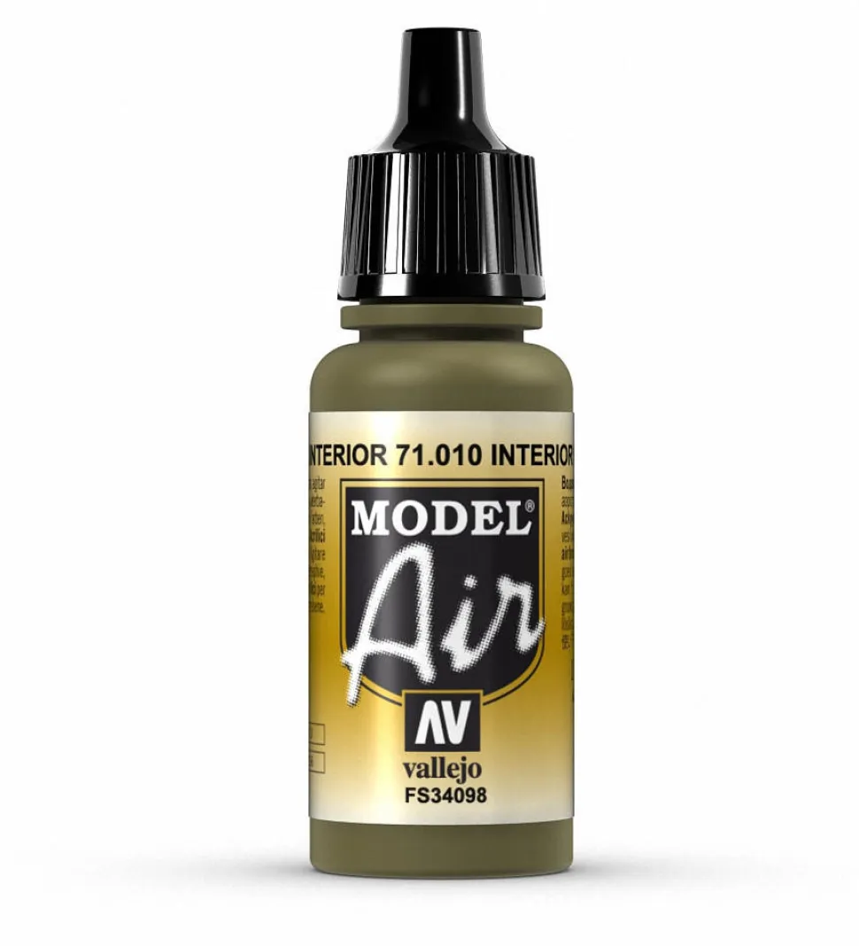 Vallejo Model Air 010 17ml Interior Green Matt Acrylic