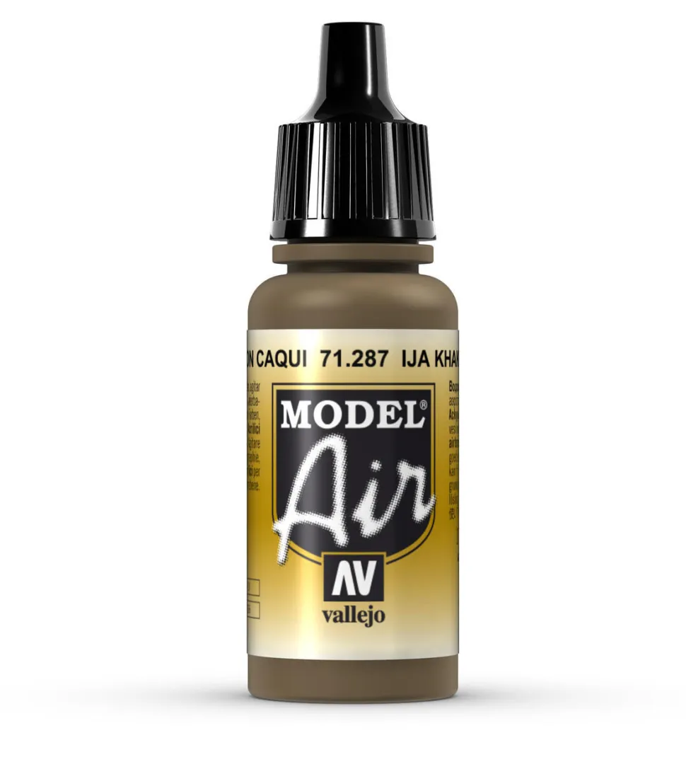 Vallejo Model Air 287 17ml Khaki Brown Matt Acrylic