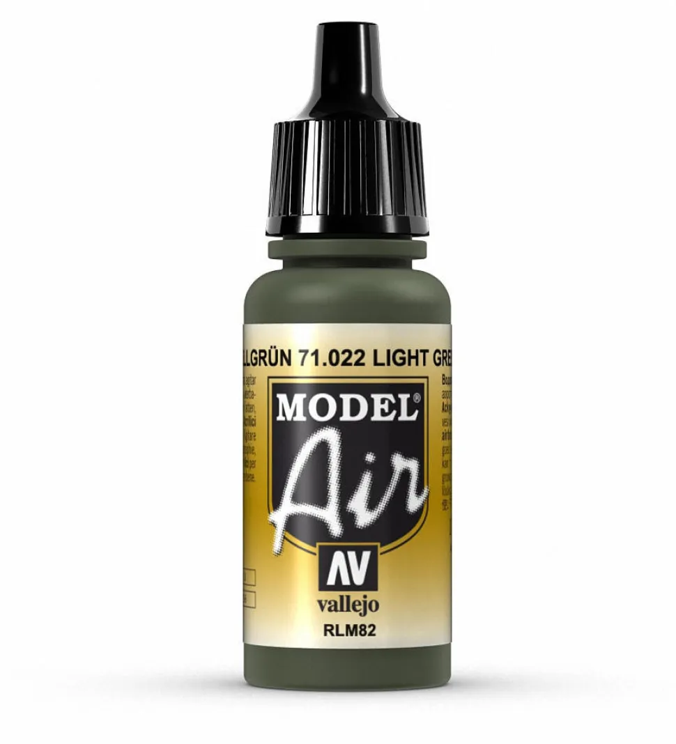 Vallejo Model Air 022 17ml Light Green RLM 82 Matt Acrylic