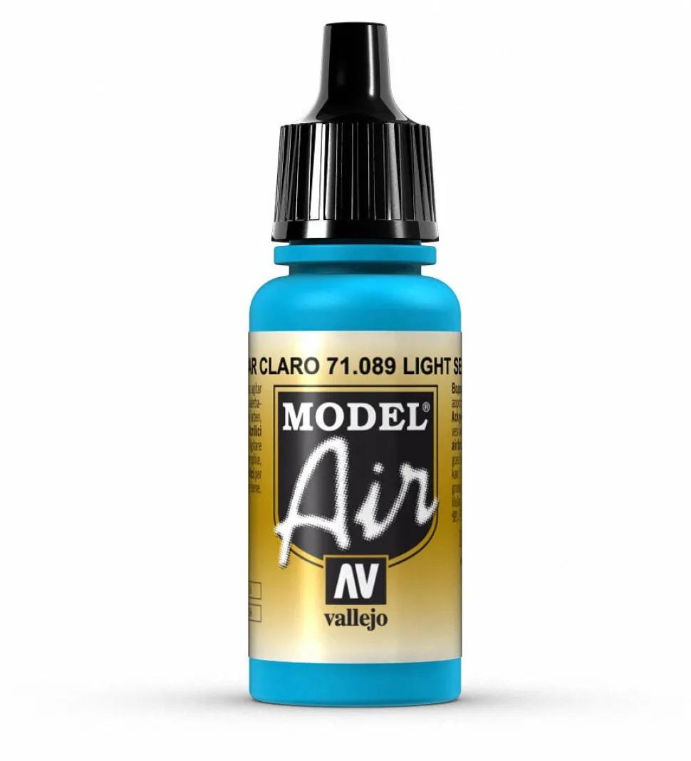 Vallejo Model Air 089 17ml Light Sea Blue