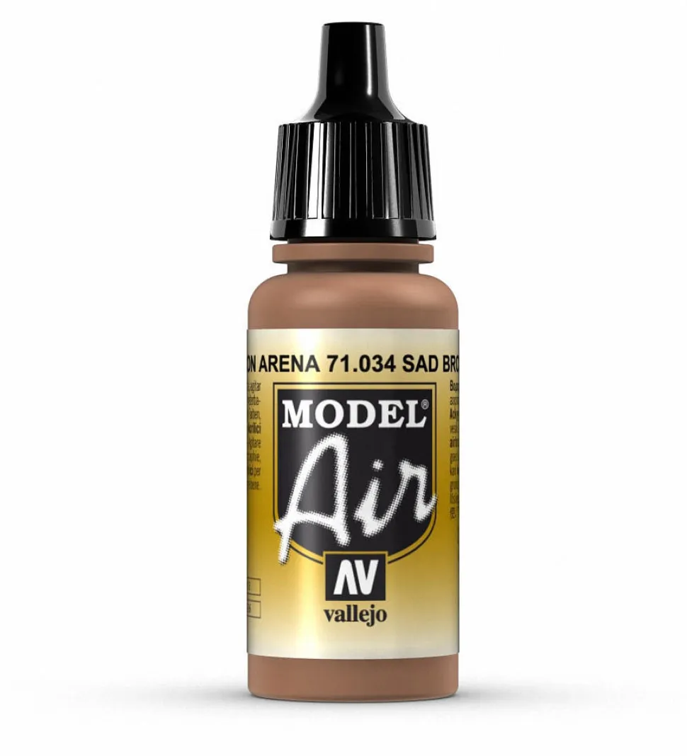 Vallejo Model Air 034 17ml Sand Brown Matt Acrylic