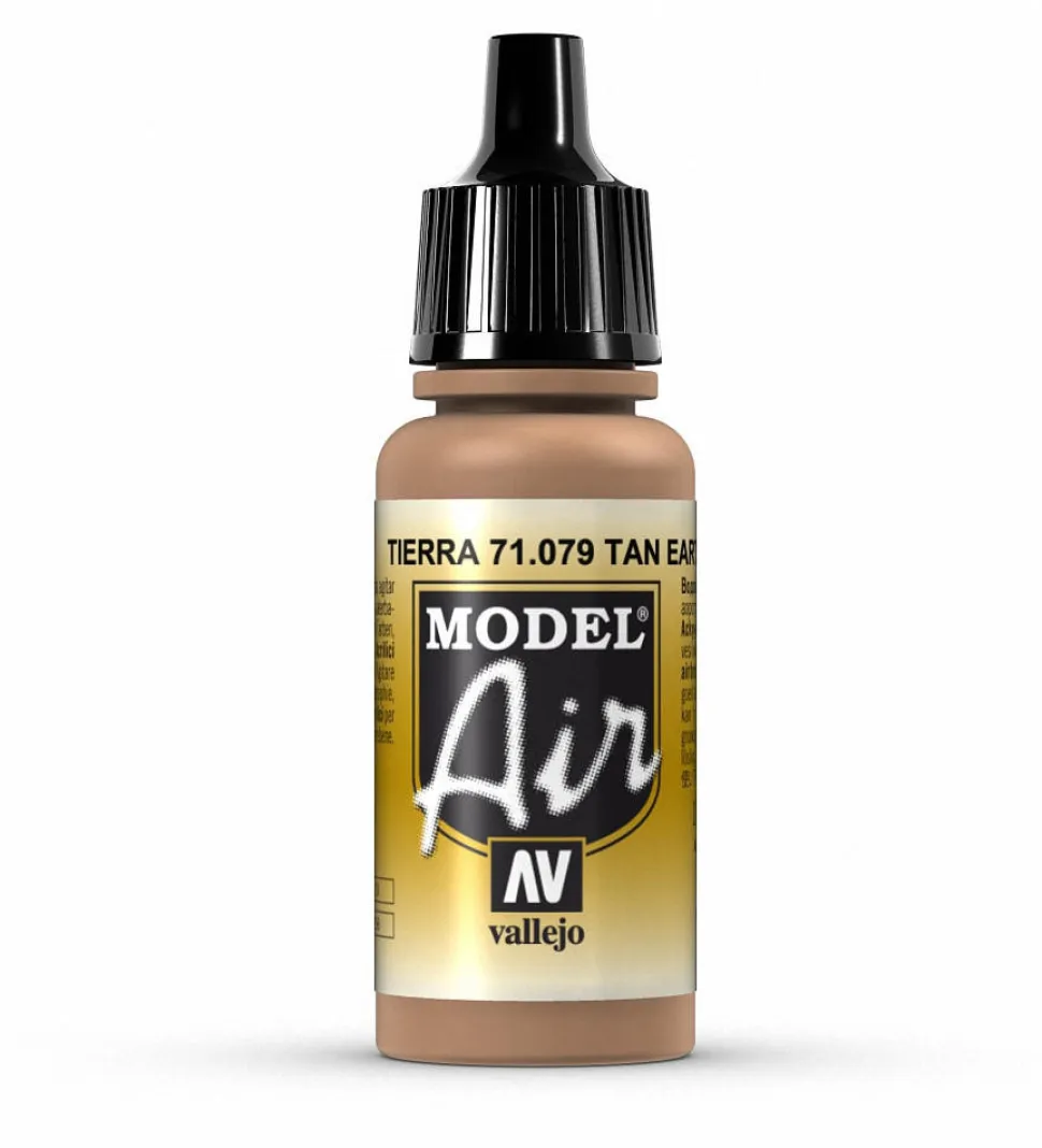 Vallejo Model Air 079 17ml Tan Earth Matt Acrylic