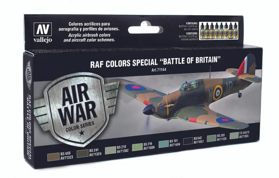 Vallejo Model Air Set - RAF & FAA Special "Battle of Britain" WW2