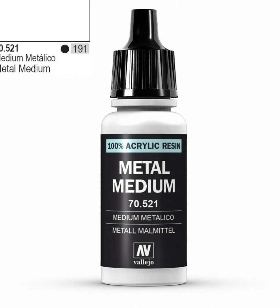 Vallejo Model Color 521 17ml Metal Medium