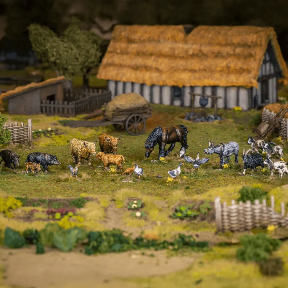 Victrix 28mm Pillage - Farm Animals