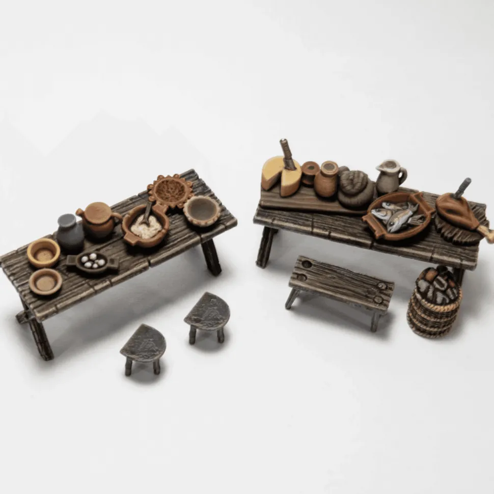 Victrix 28mm Pillage Market Stall