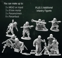 Victrix 28mm WWII German Heavy Weapons Support 1944-1945