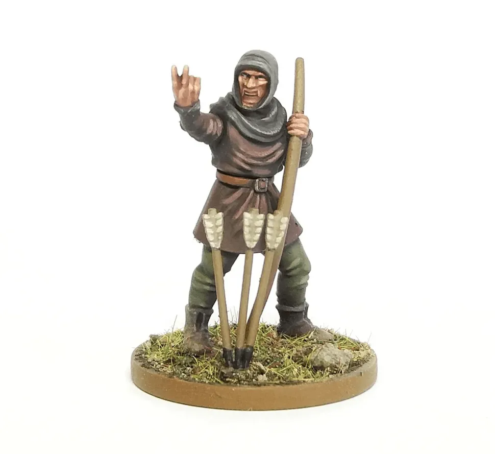 Wargames Atlantic 28mm Age of Chivalry - The Barons' War - Peasant Levy 1100-1350