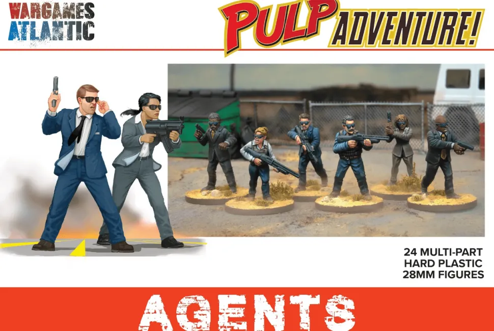Wargames Atlantic 28mm Pulp Adventure - Agents